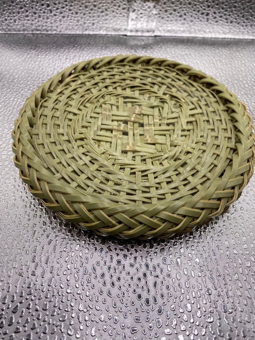 【ハンドメイド】10枚組　国産竹使用・職人手作り 竹ざる