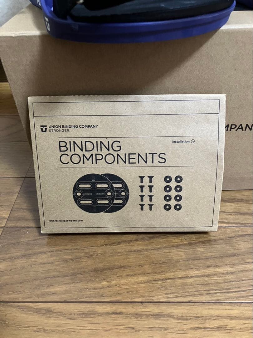 Union Binding Company スノーボードビンディング パープル