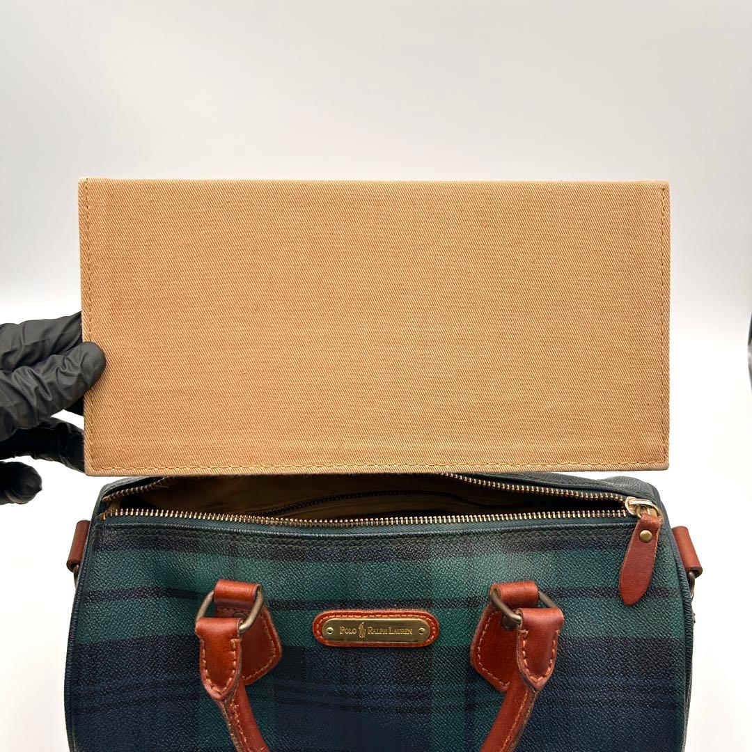 ✨極美品✨ ラルフローレン ボストンバッグ ミニ 高級レザー 希少性大 旅行鞄