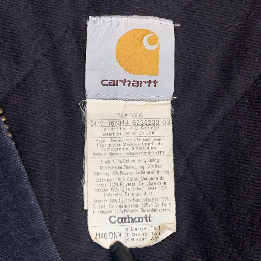 カーハート アクティブジャケット ダークネイビー XL メキシコ製 【大人気】