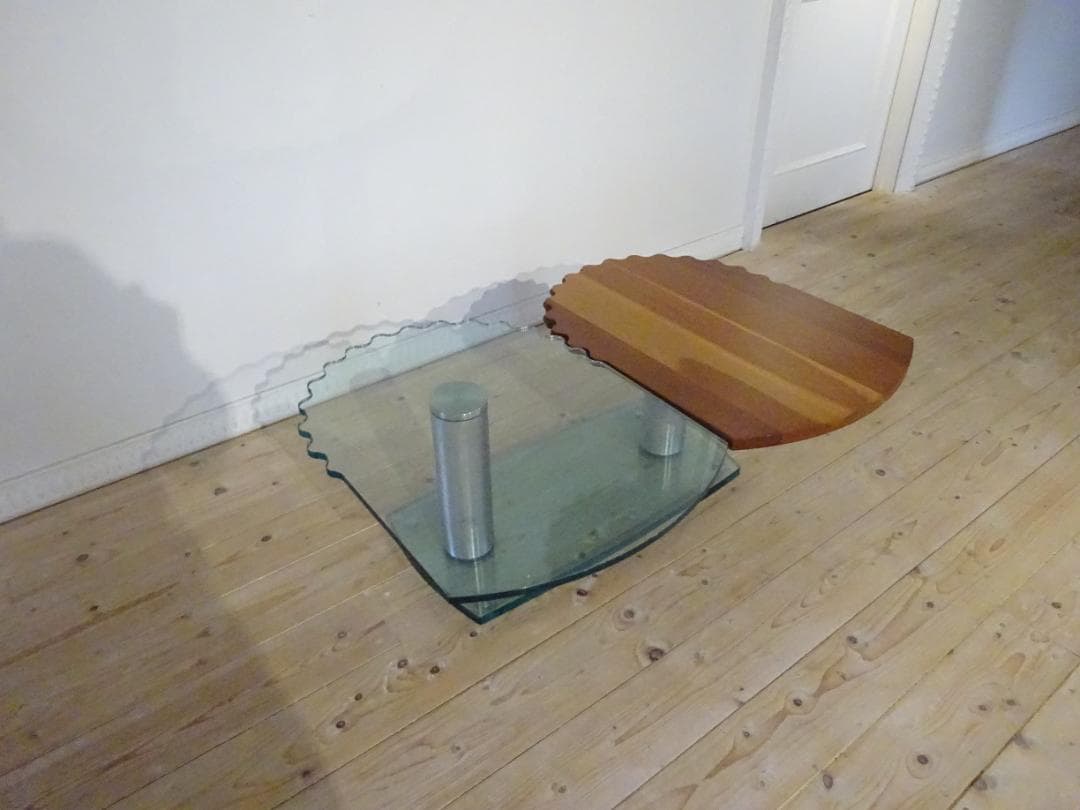 IDC大塚家具　ドイツ　ロナルドシュミット　可動式　センターテーブル　美品