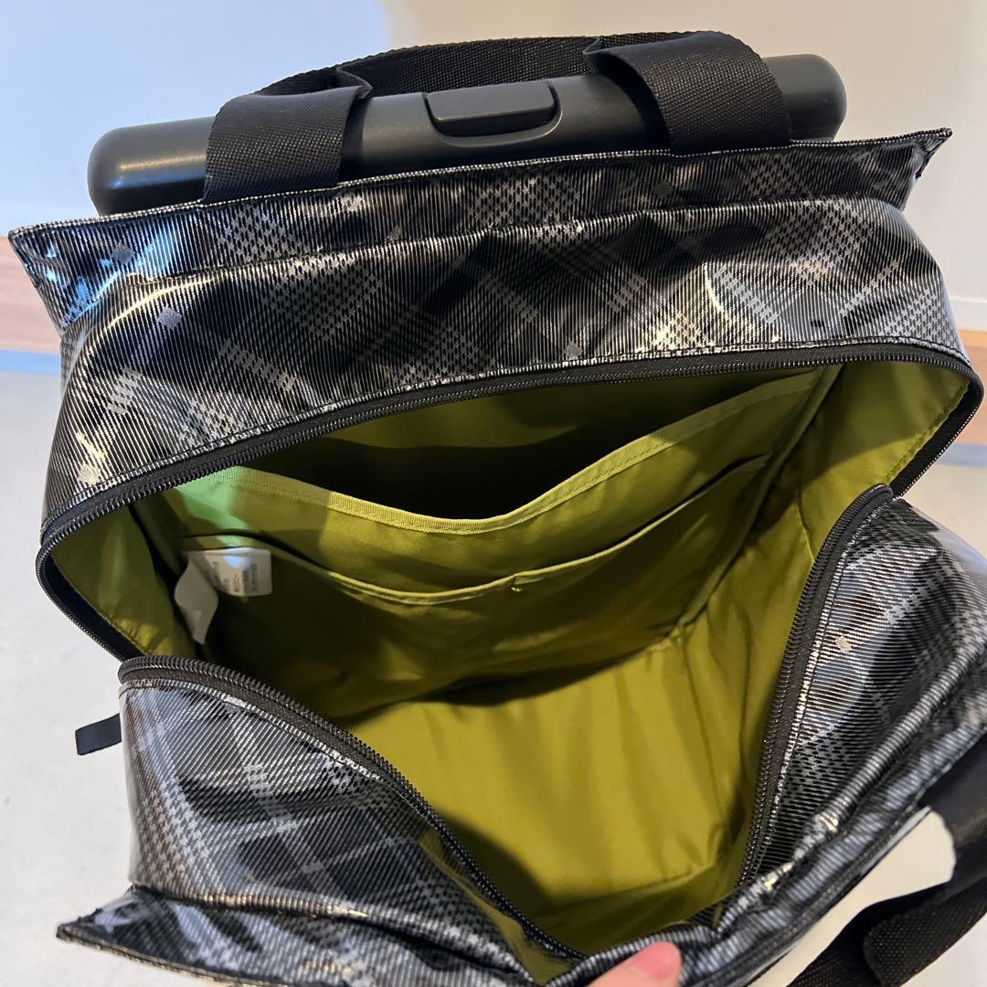 SWANY チェック柄キャリーケース