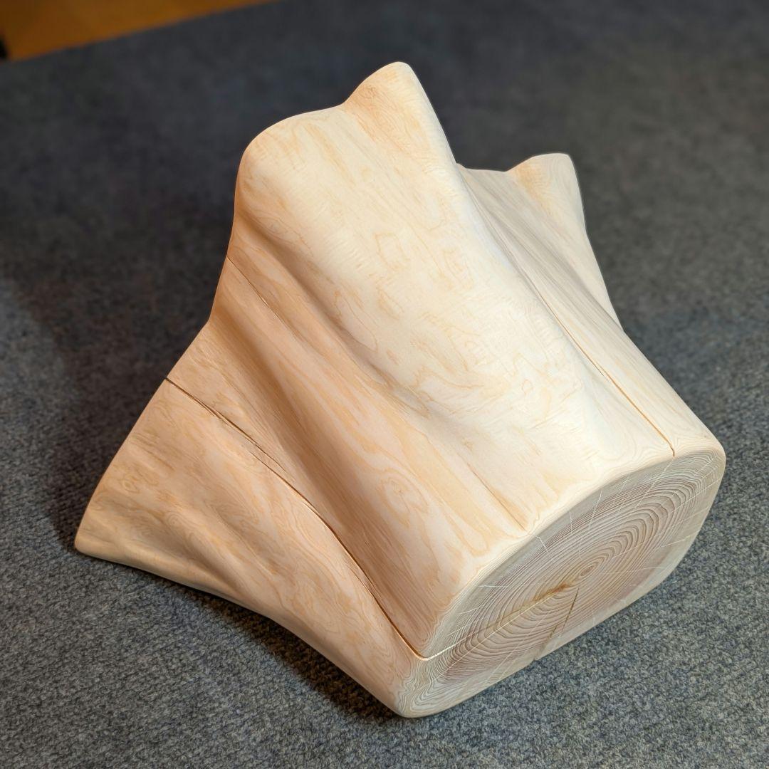 檜　切り株　高さ約19.5㎝