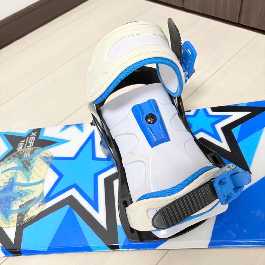 XERES スノーボード 128cm ビンディング付　セット 初心者向け　キッズ