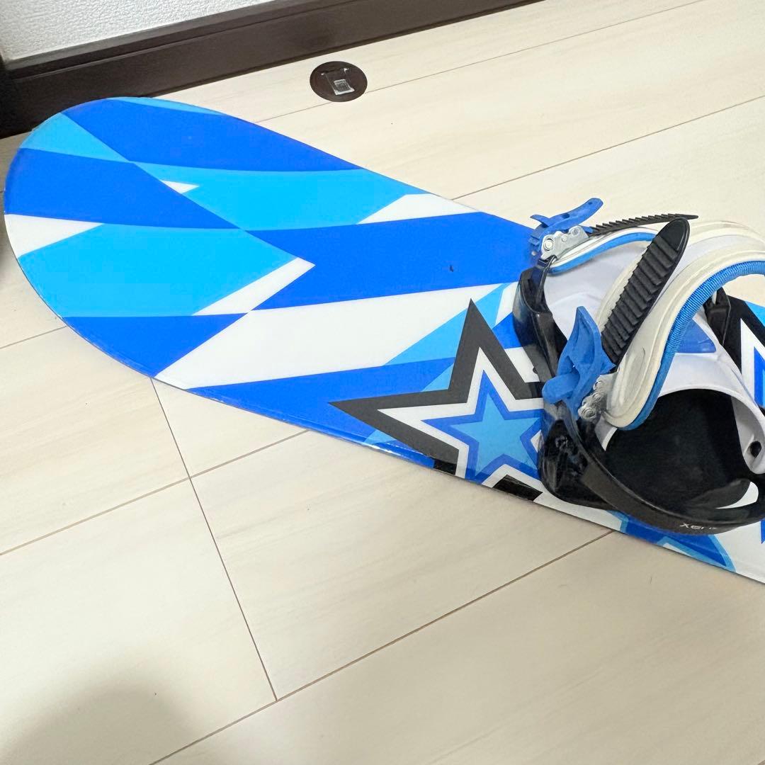XERES スノーボード 128cm ビンディング付　セット 初心者向け　キッズ