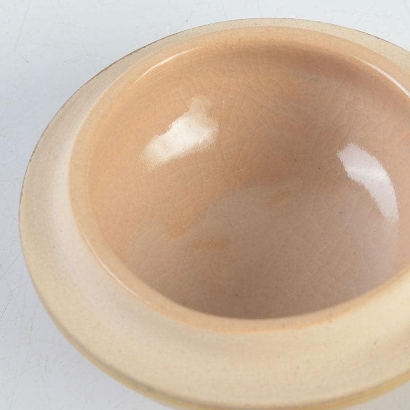 茶道具　萬古焼　加賀瑞山造　赤絵　翔龍香合　共箱　V　9780