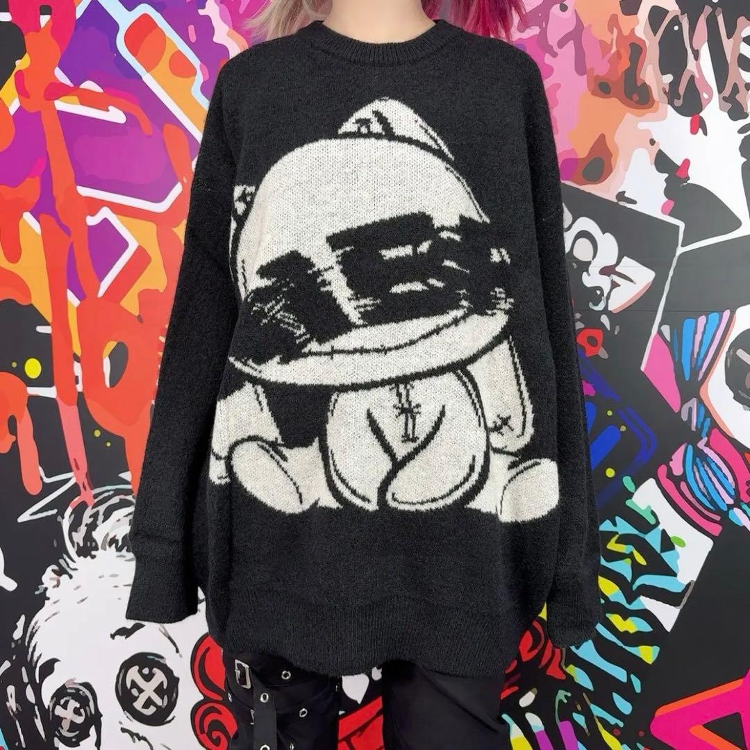 NieR 立体パイル生地UNISEX WIDE CARGO PANTS