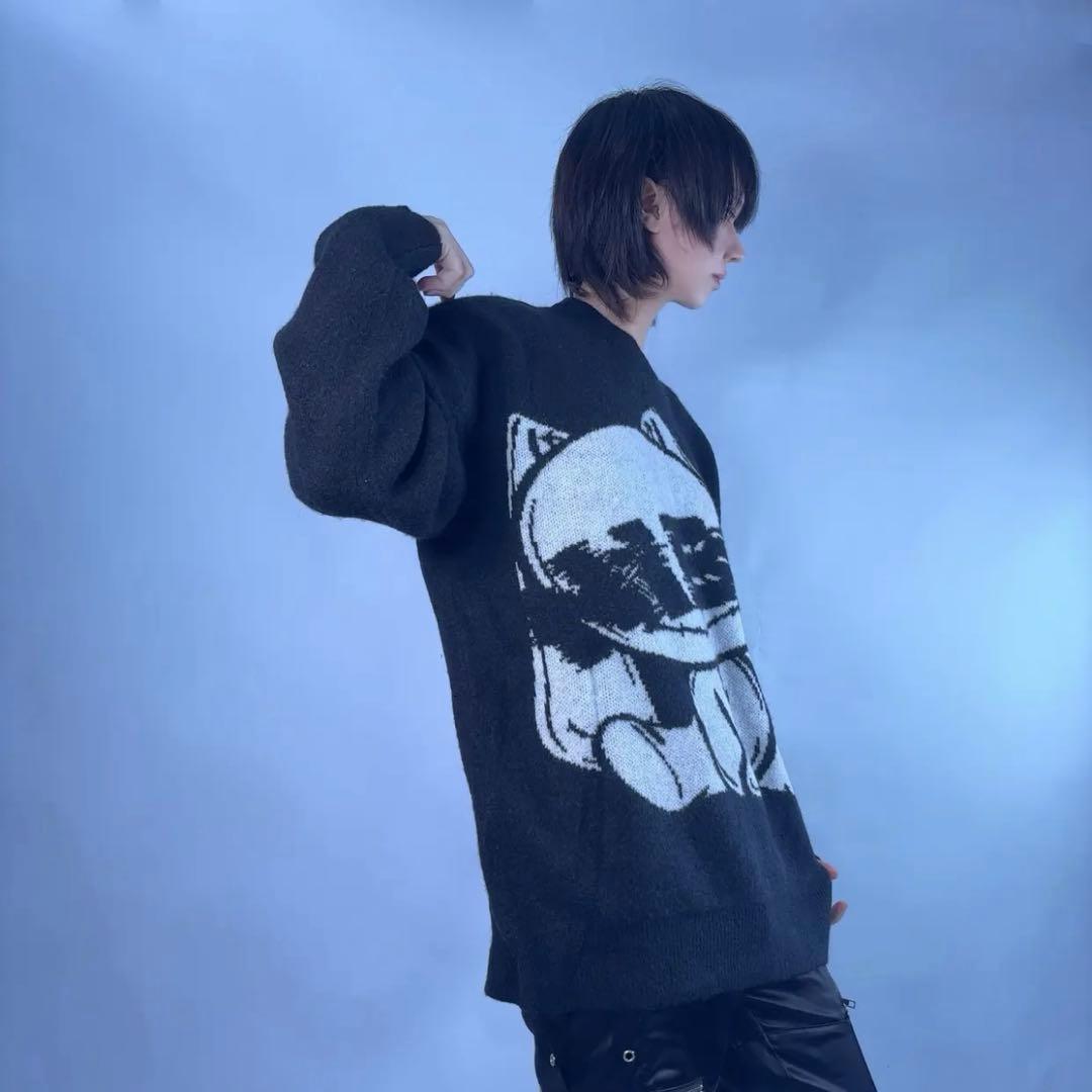 NieR 立体パイル生地UNISEX WIDE CARGO PANTS