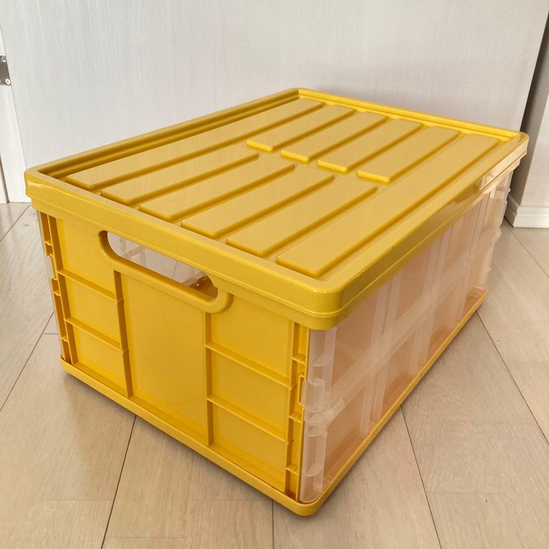 ナカバヤシ kids color 折りたたみコンテナ　カラー ミッフィー 4点