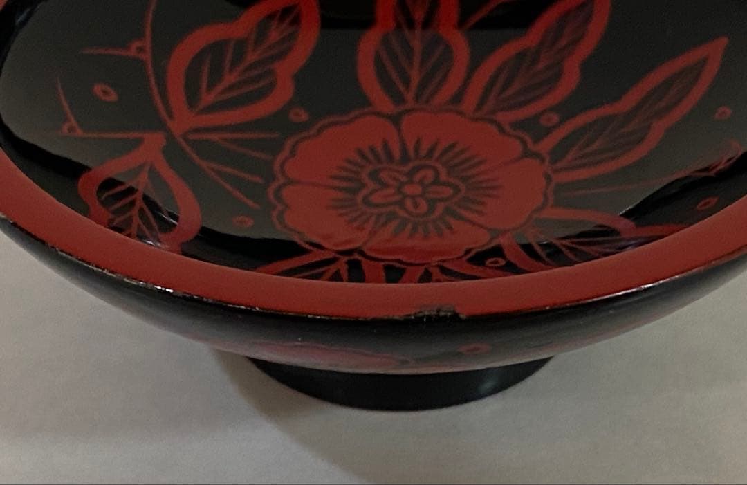 茶道具　懐石道具　箸洗い　木製本漆