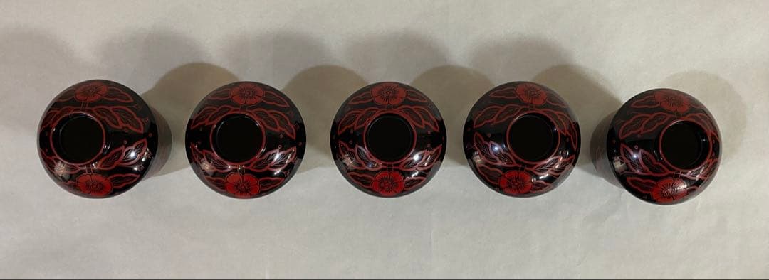 茶道具　懐石道具　箸洗い　木製本漆