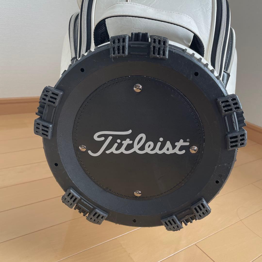 Titleist ホワイト キャディバッグ
