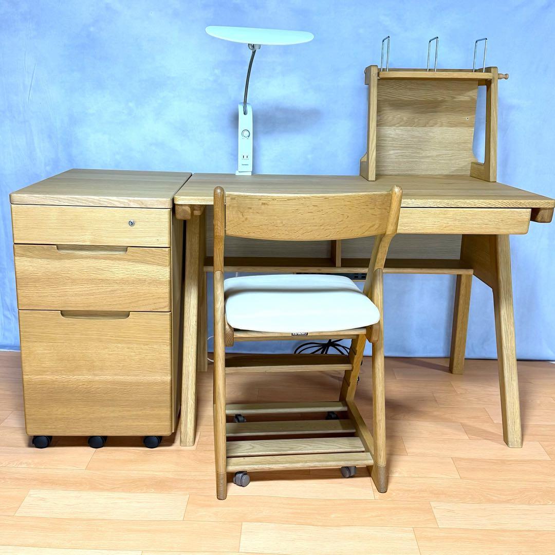 カリモク家具 ピュアナチュール デスク 学習机 引出し付 SU3320