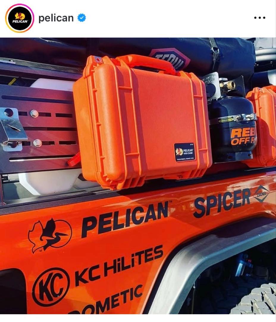 【PELICAN】 1600 PROTECTOR CASE / ORANGE