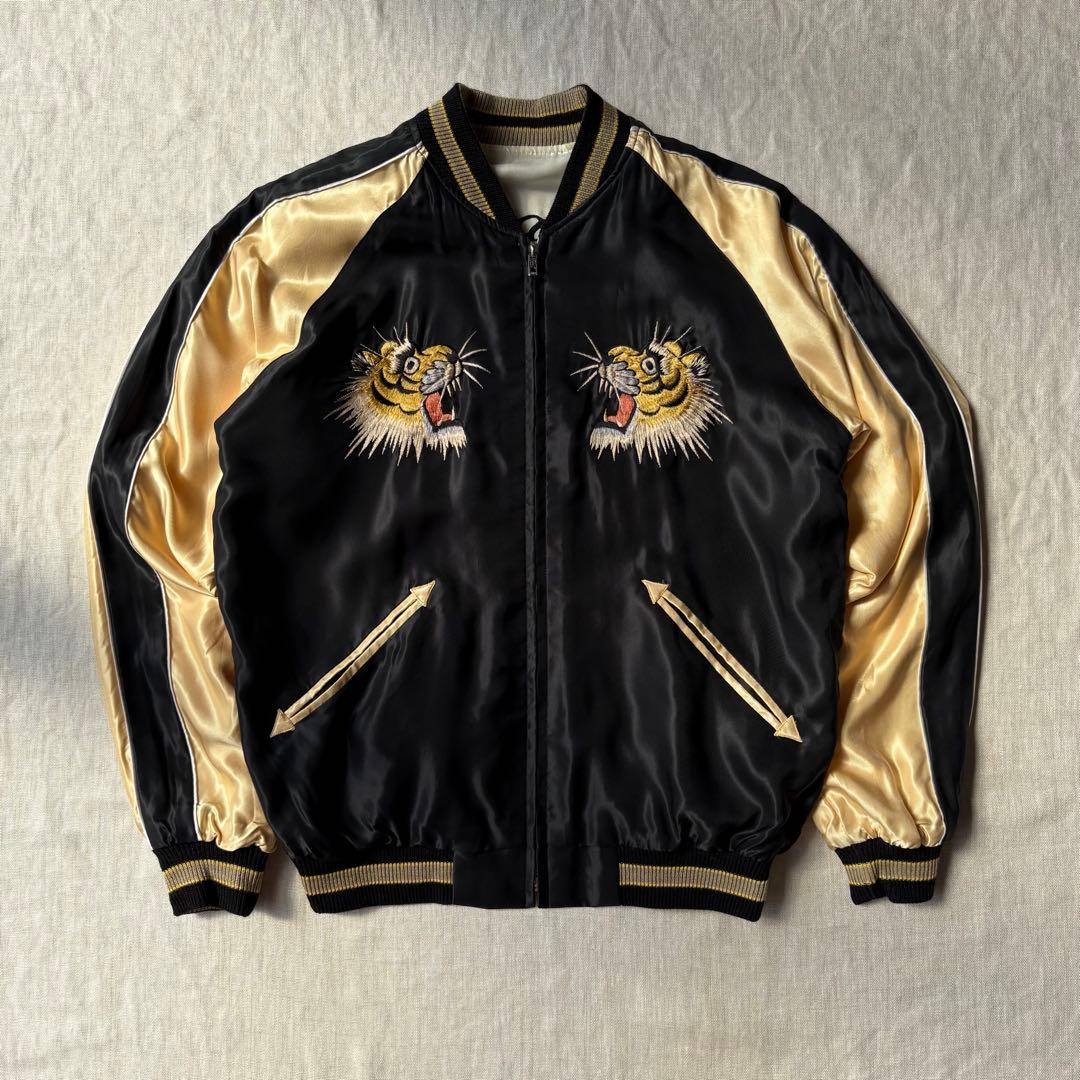 テーラー東洋 スカジャン BLACK EAGLE✕ROARING TIGER