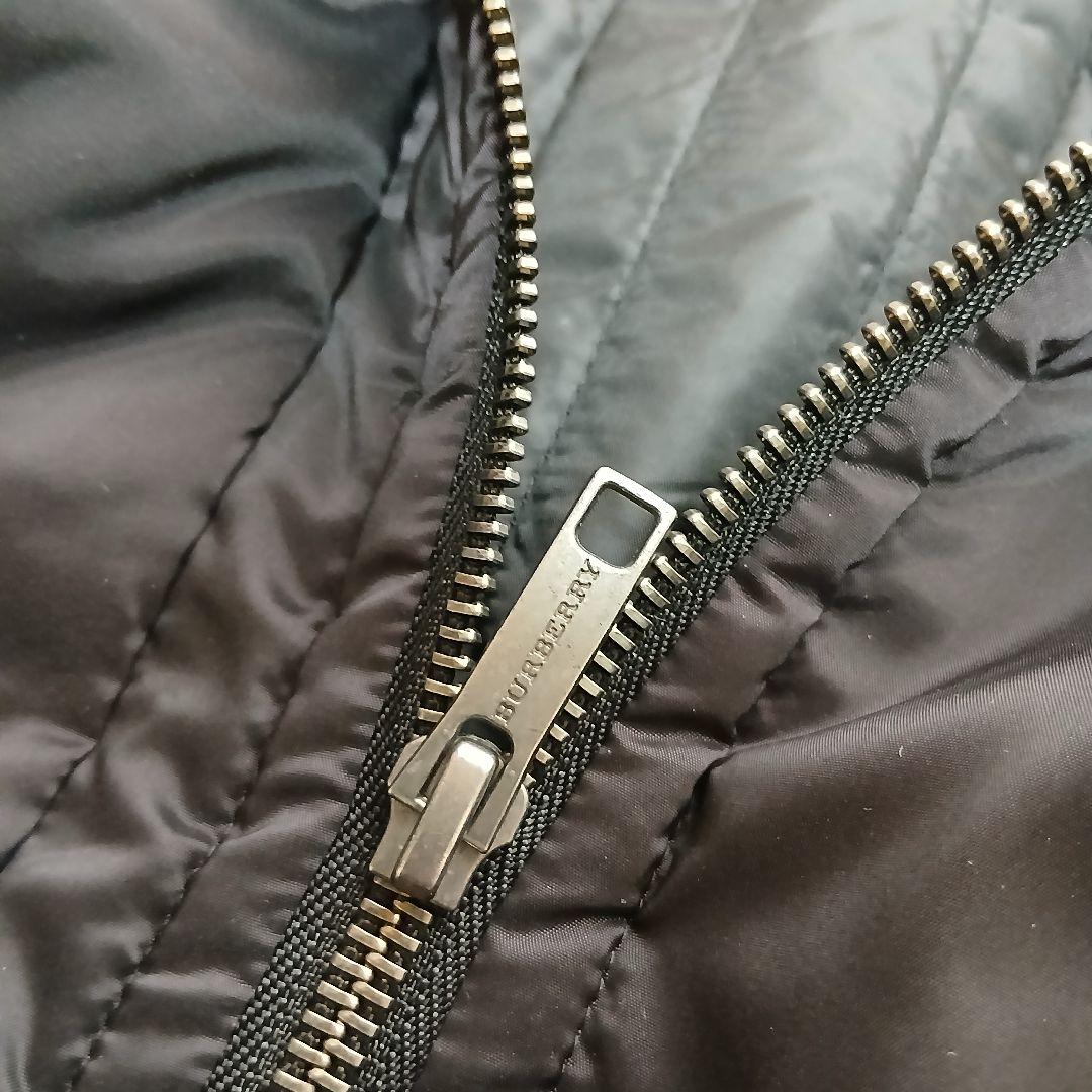 【BURBERRY】フードノバチェック　ベルト付　ロングコート　大きいサイズ46