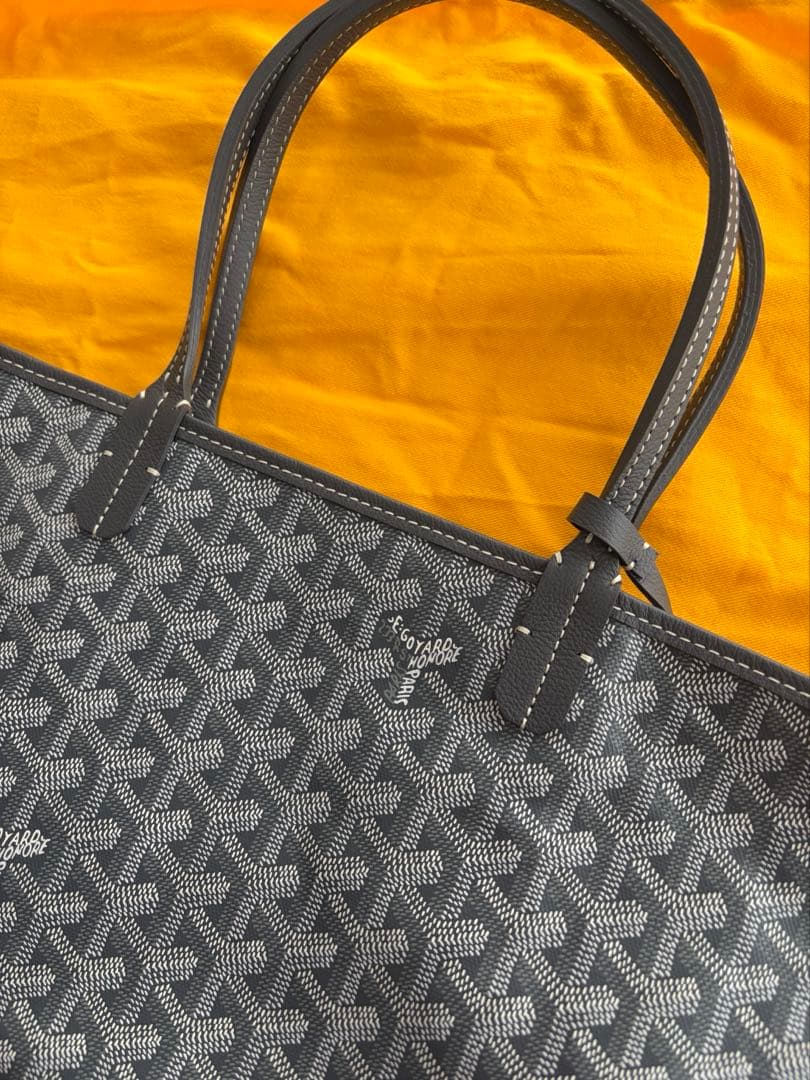 ぽん GOYARD サンルイ PM グレー