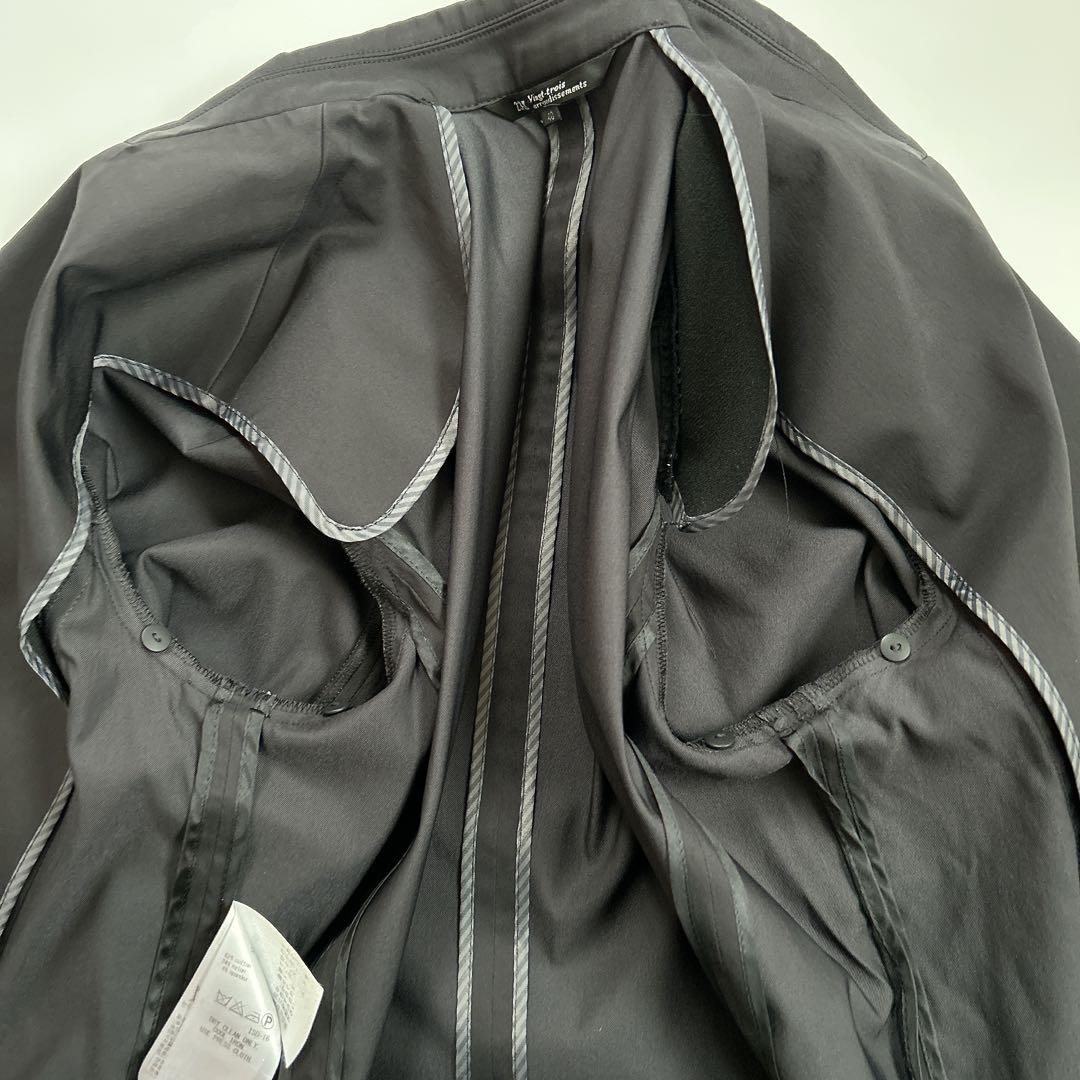 良品♡23区　テーラードジャケット　パンツスーツ　背抜き　黒　40