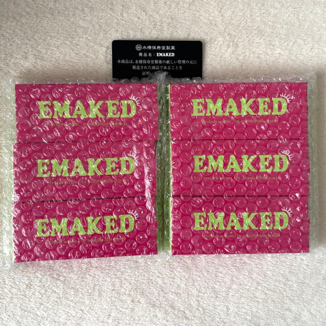 ◆カラ◇新品未開封◇EMAKED エマーキット まつげ美容液 6本セット