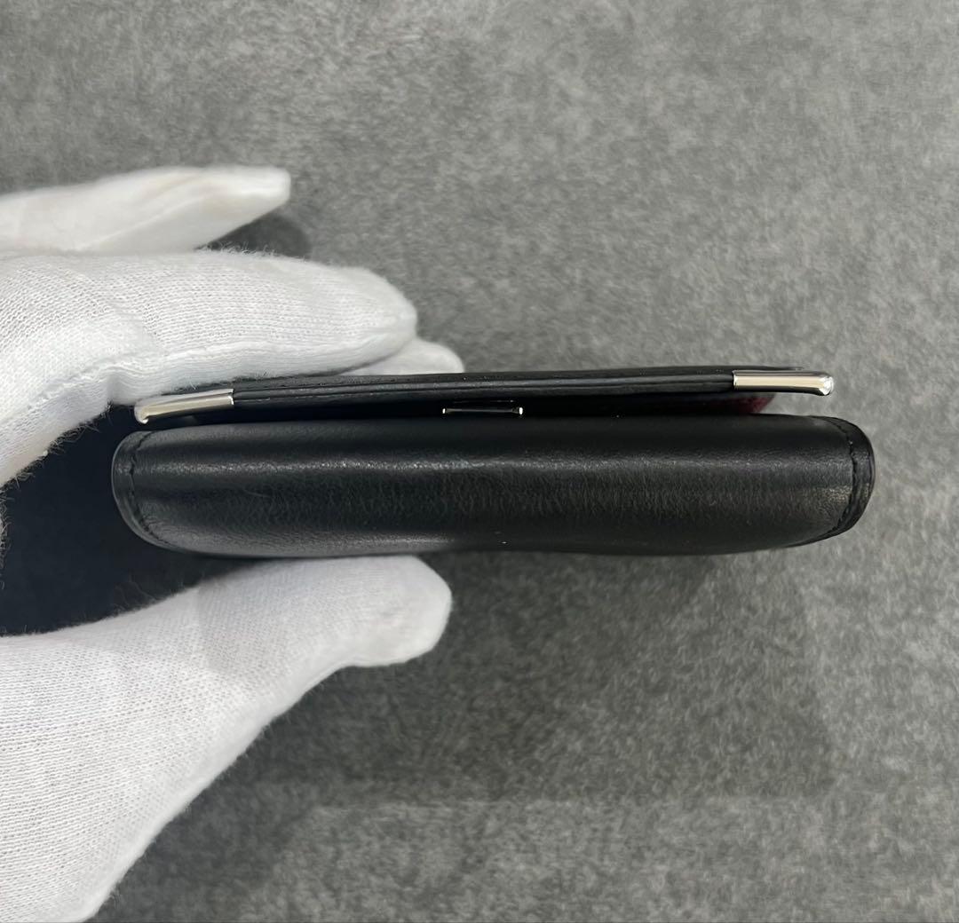 未使用 Cartier マスト ドゥ レザー ケース 小銭入れ 黒