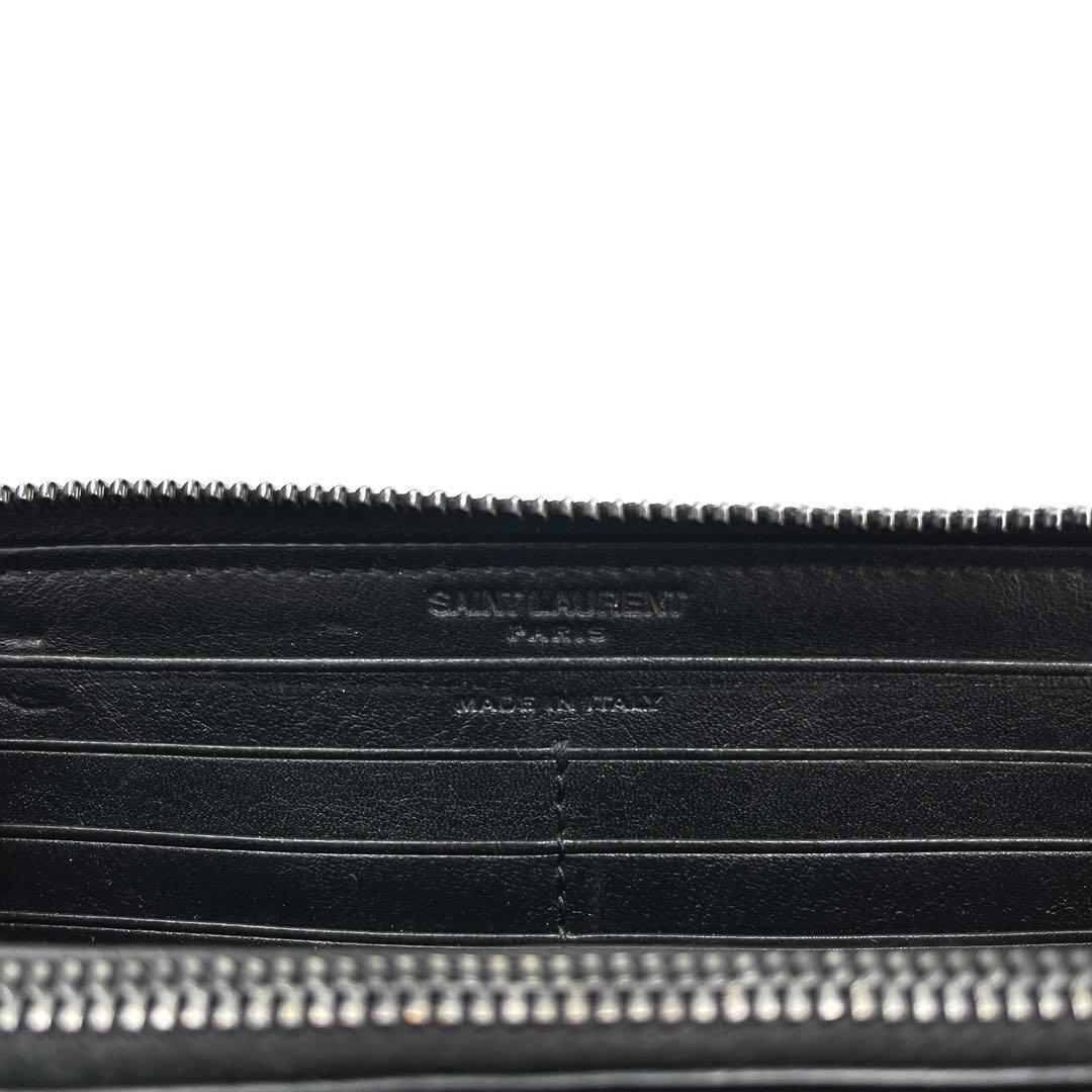 【完売品・未使用級】サンローラン 長財布 ル・モノグラム ラウンド YSL 総柄
