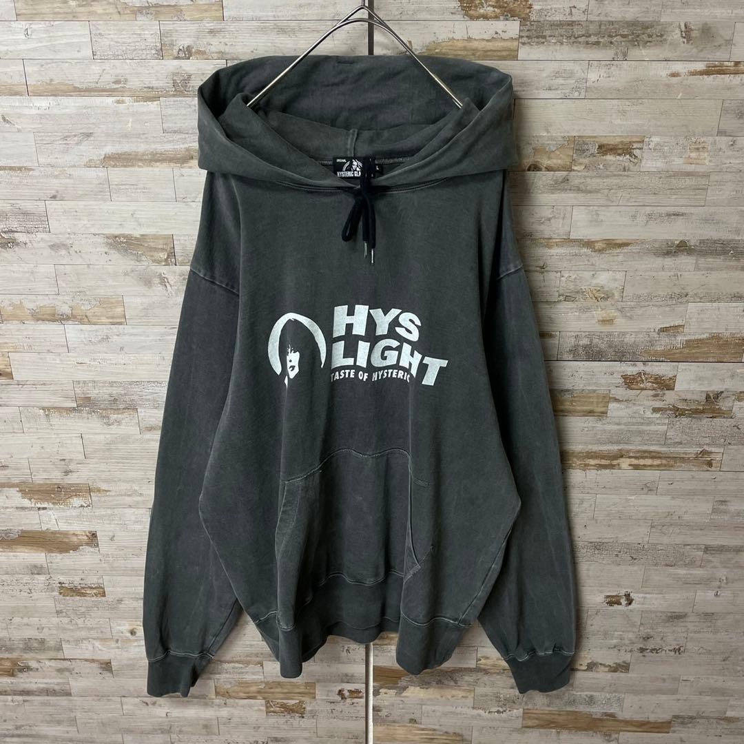 3550U【希少モデル】ヒステリックグラマー☆ヒスガール ビッグロゴ パーカー