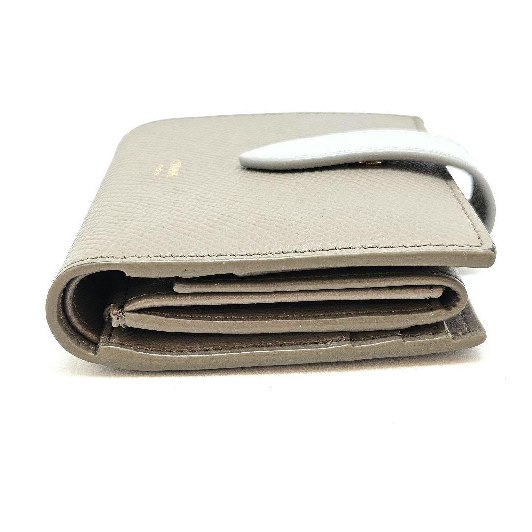 CELINE バイカラー STRAP WALLE スモール