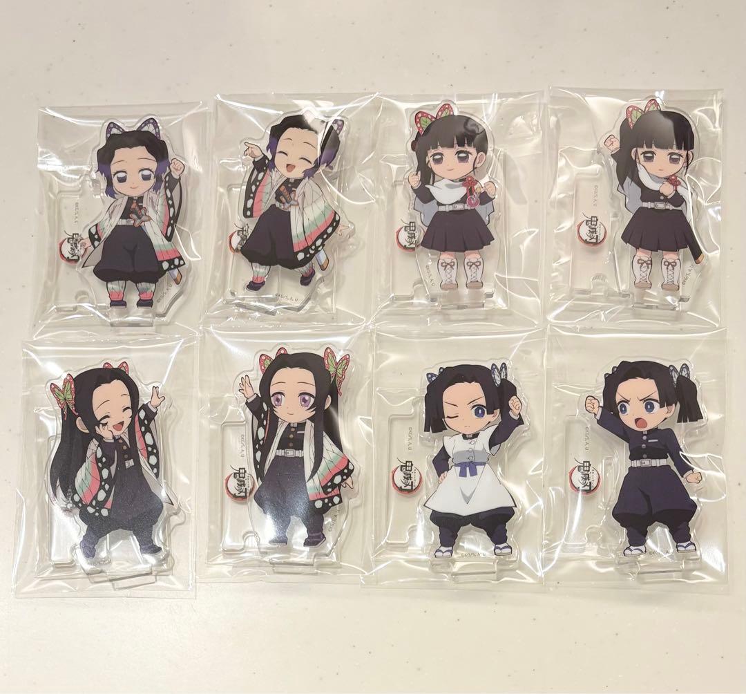 鬼滅の刃 繋がる アクリルスタンド しのぶ カナエ カナヲ アオイ