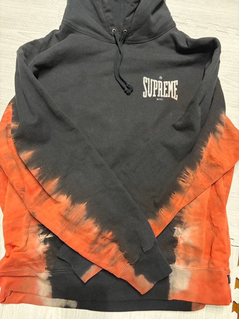 トップス SUPREME 21AW Bleached Hooded Sweatshirt
