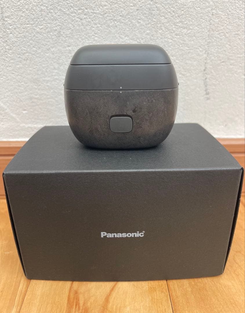 【美品】パナソニック ラムダッシュパームイン マーブルブラックES-PV6A-K