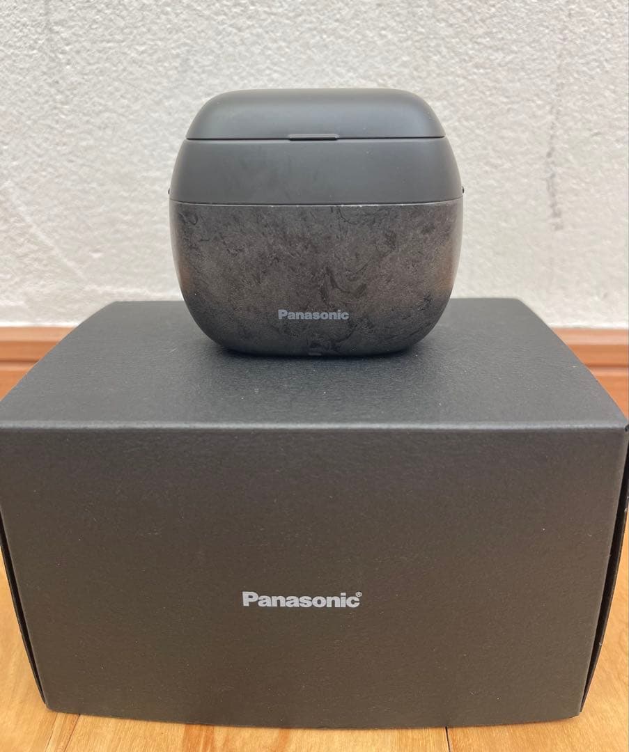 【美品】パナソニック ラムダッシュパームイン マーブルブラックES-PV6A-K