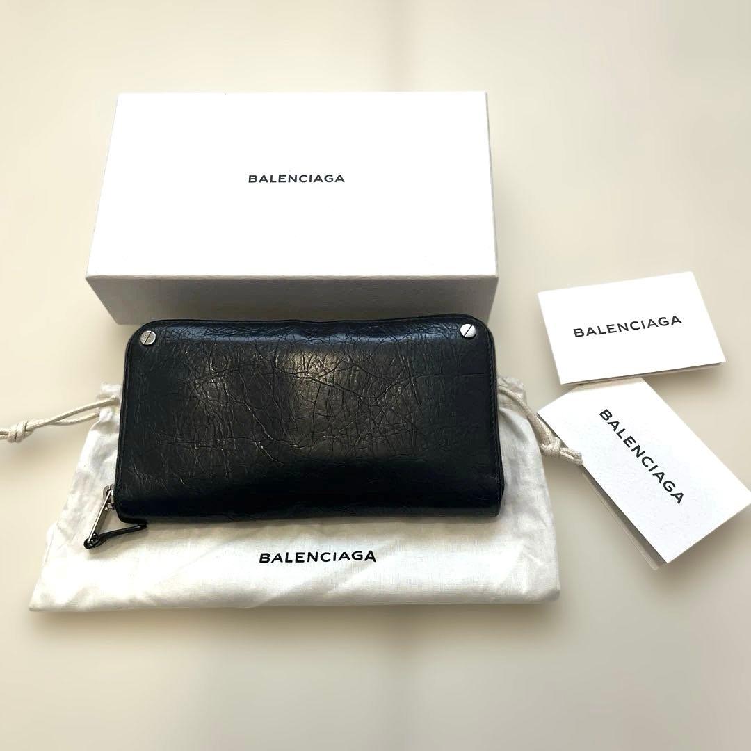 バレンシアガ　BALENCIAGA 長財布　レザー