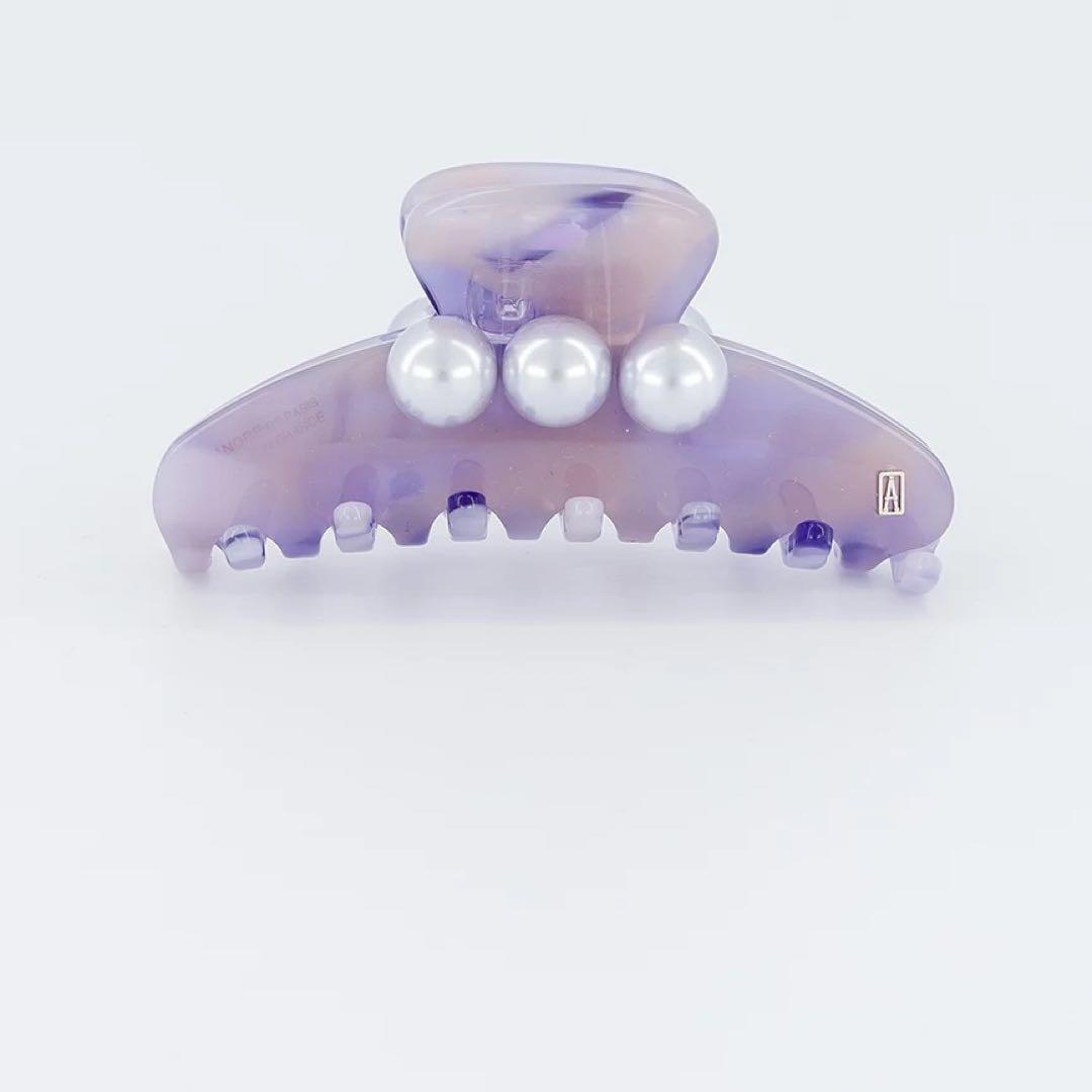 【新品未使用未開封】alexandre de paris パール　Mクリップ