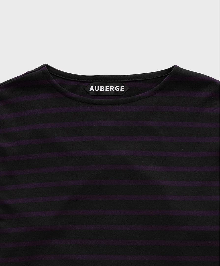 ム*イ様 オーベルジュ　25aw COCOⅡ 長袖　Charcoal×Purpl