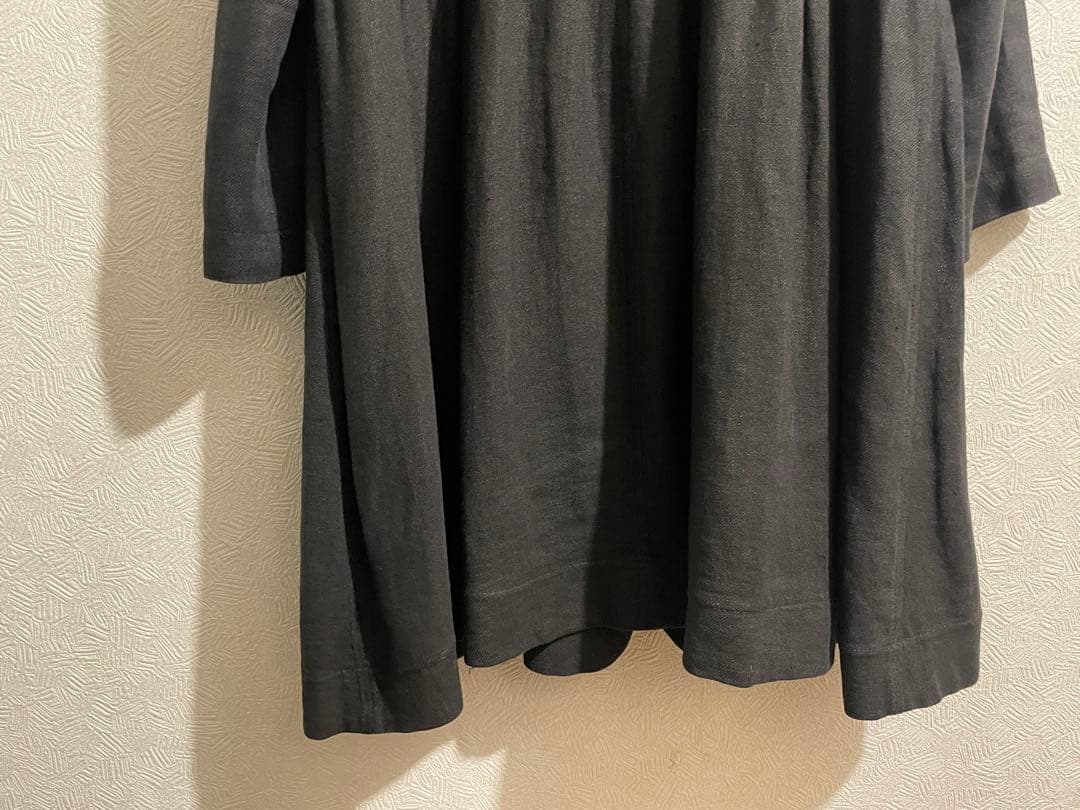 イタリア製 FENDI リネン トレンチ コート / フェンディ フレア