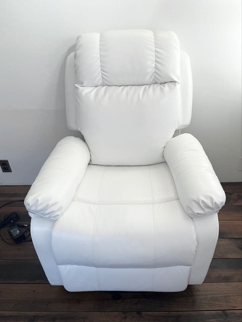 新品未使用　電動ラウンジチェア　SHIFFON Jr シフォンジュニア　ホワイト