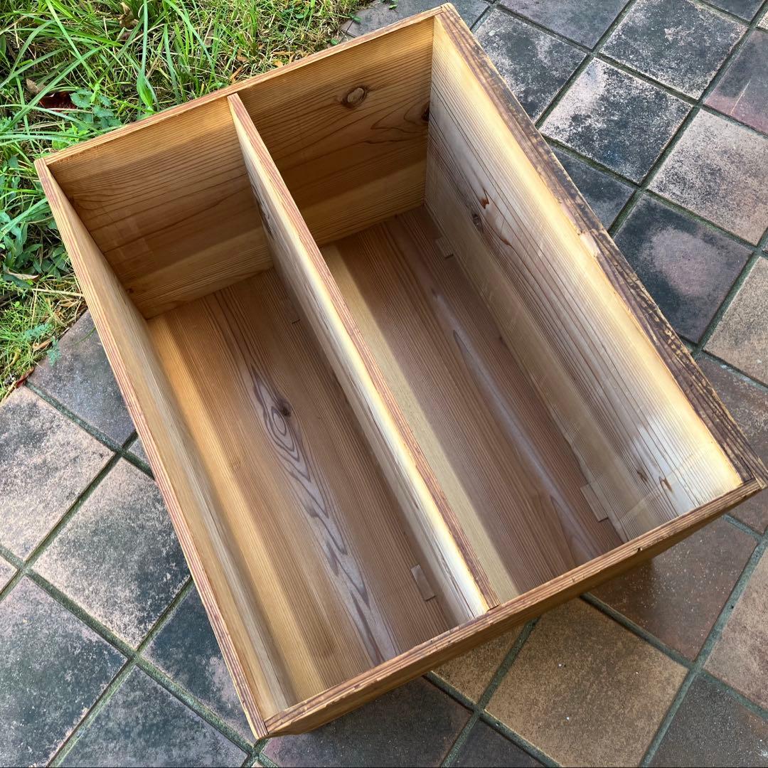 古い家具 和箪笥 木製タンス 時代物 2段引き出し 古民家 昭和レトロ