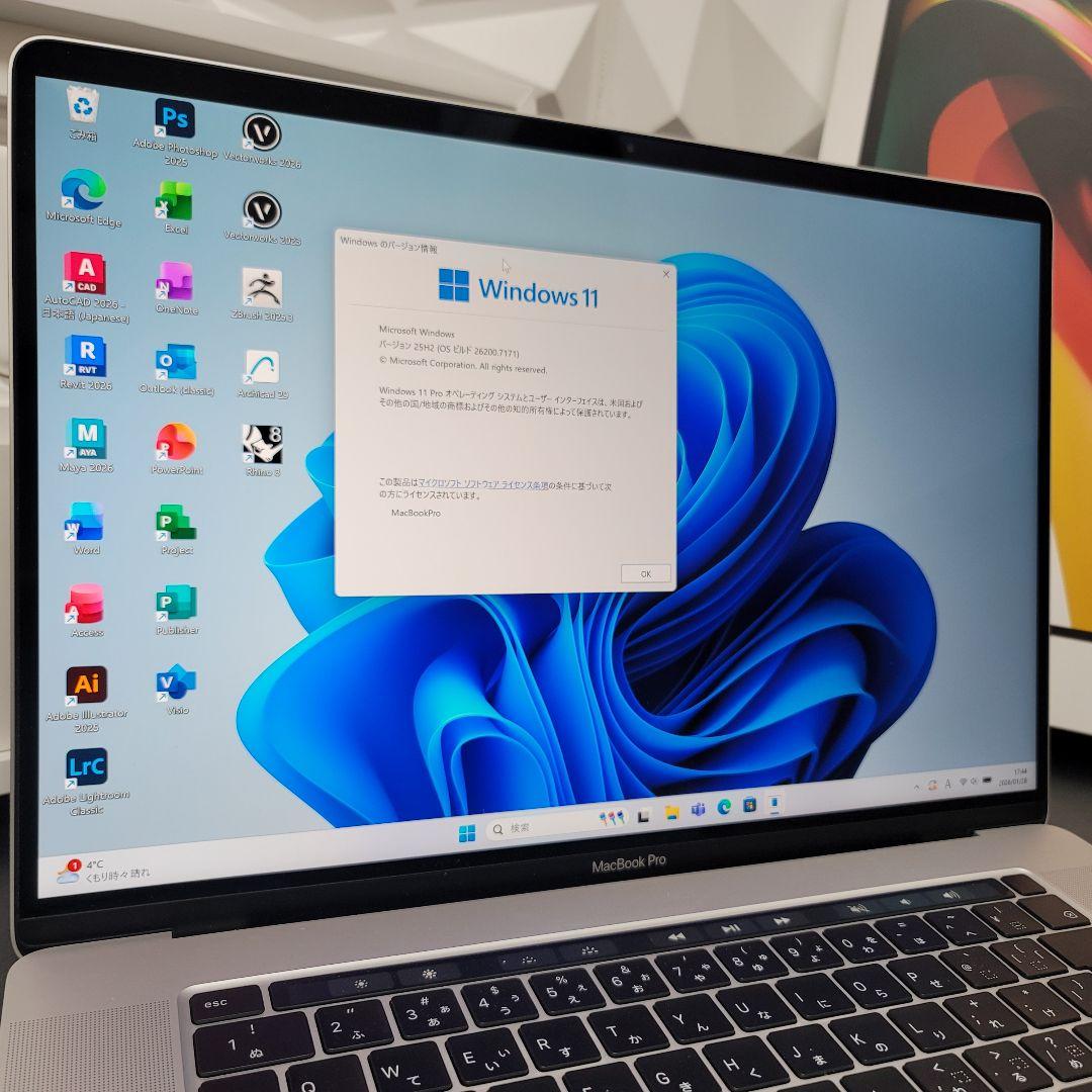 美品 MacBook Pro 16インチ i9 32/1TB CAD&3D設計