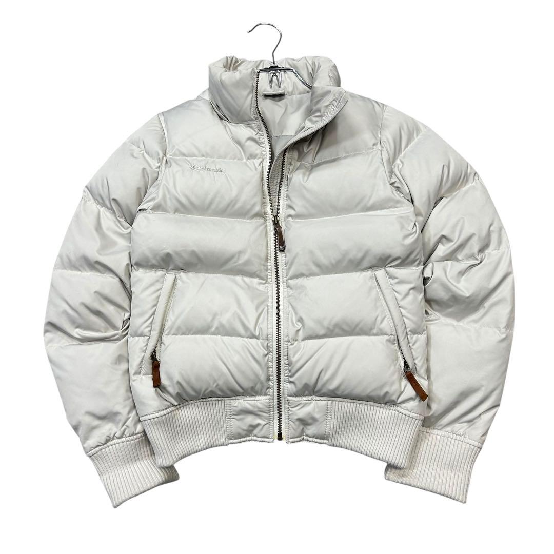 美品00's Y2K Old Columbia ダウンジャケット 短丈 Sサイズ