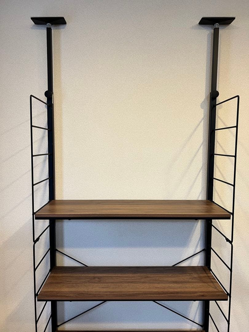 早い者勝ち！Nポルダ ミドルブラウン 5枚棚板　幅80センチ