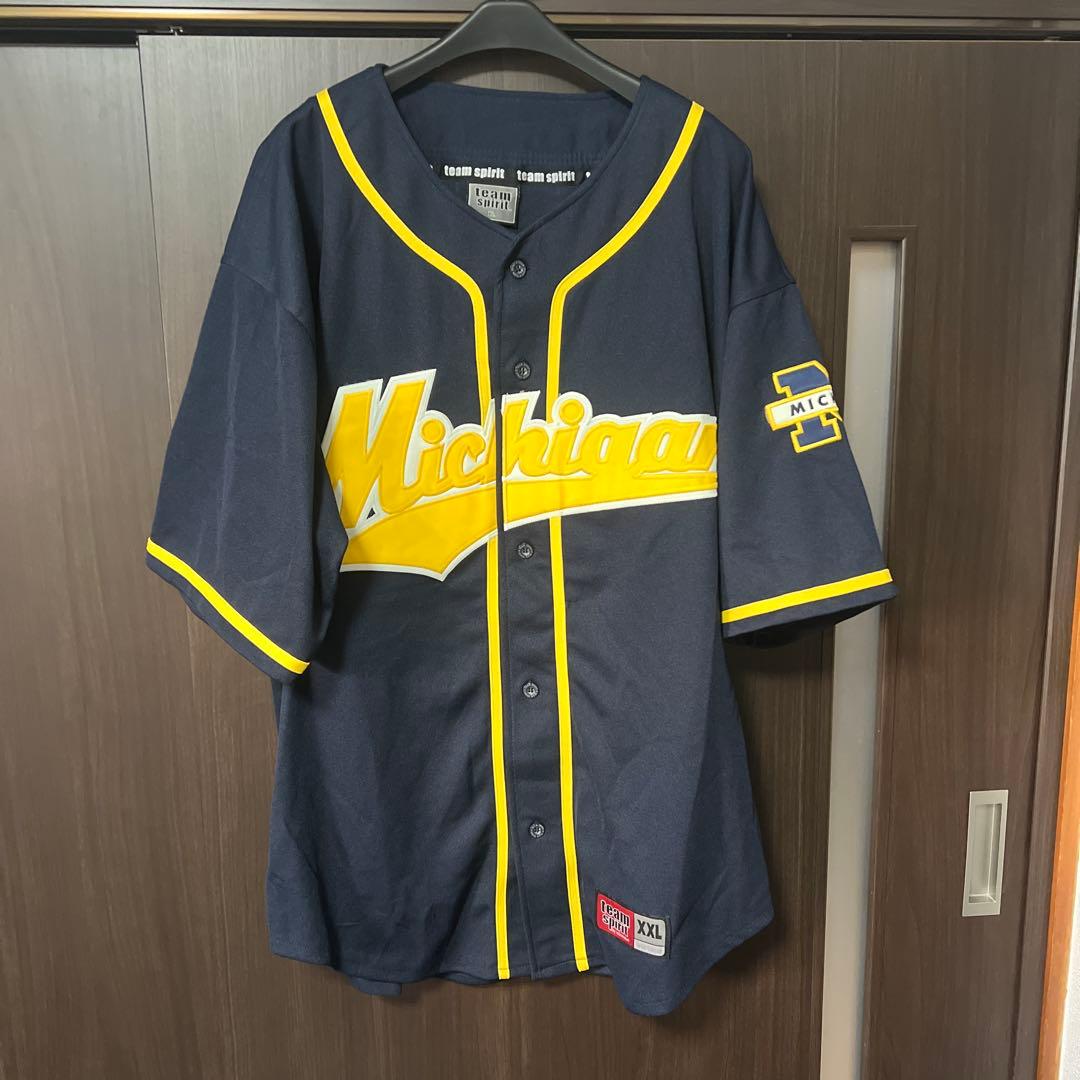 ミシガン　ベースボールシャツ