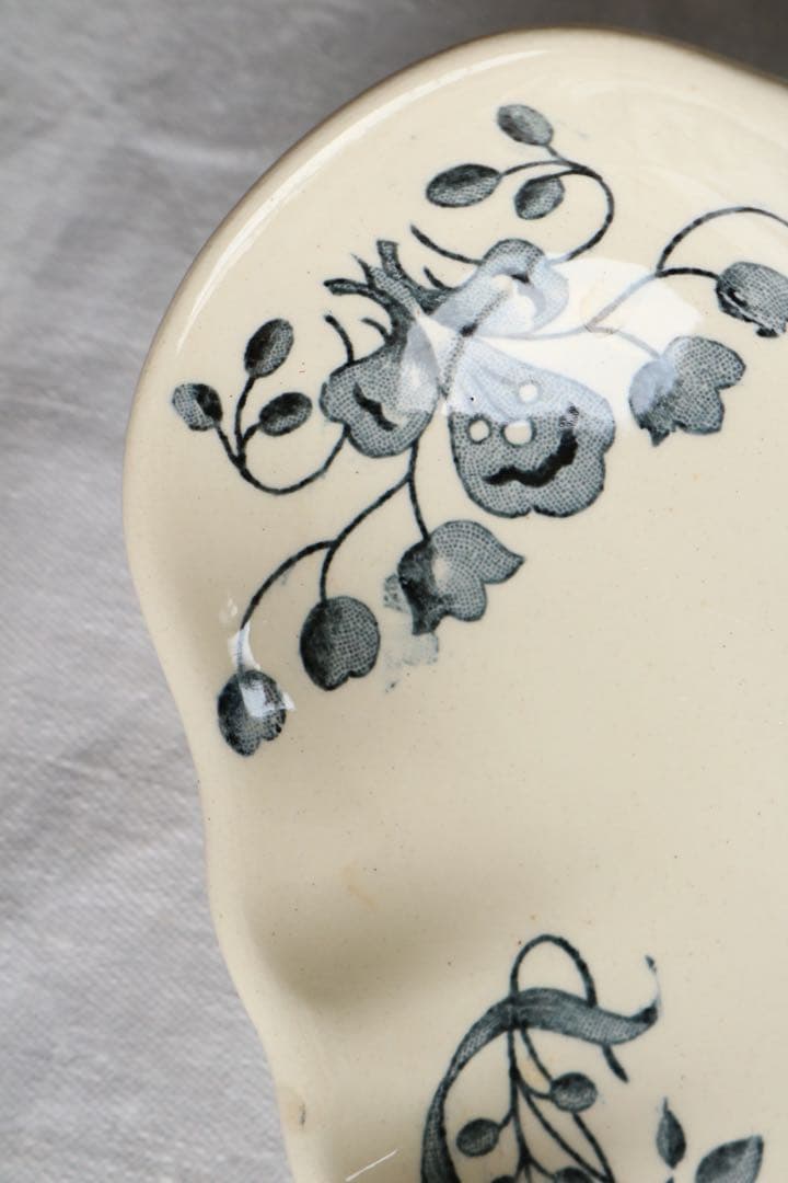 LONGCHAMPS ラヴィエ　フランス　アンティーク　藍色　figue