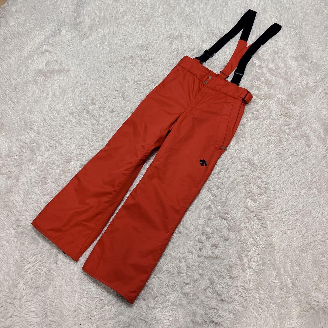 DESCENTE スキーウェア Lサイズ 黒/赤