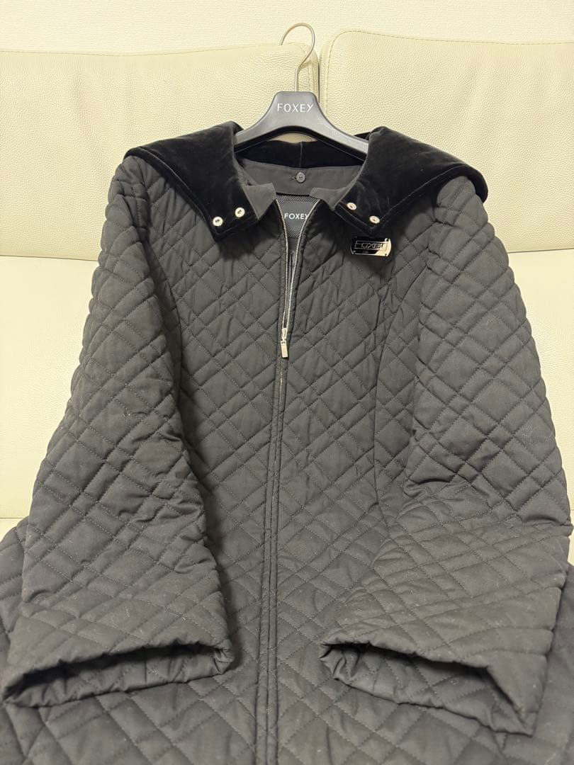 美品foxeyサイズ38 希少大人気モデル43869コートクレオ♡