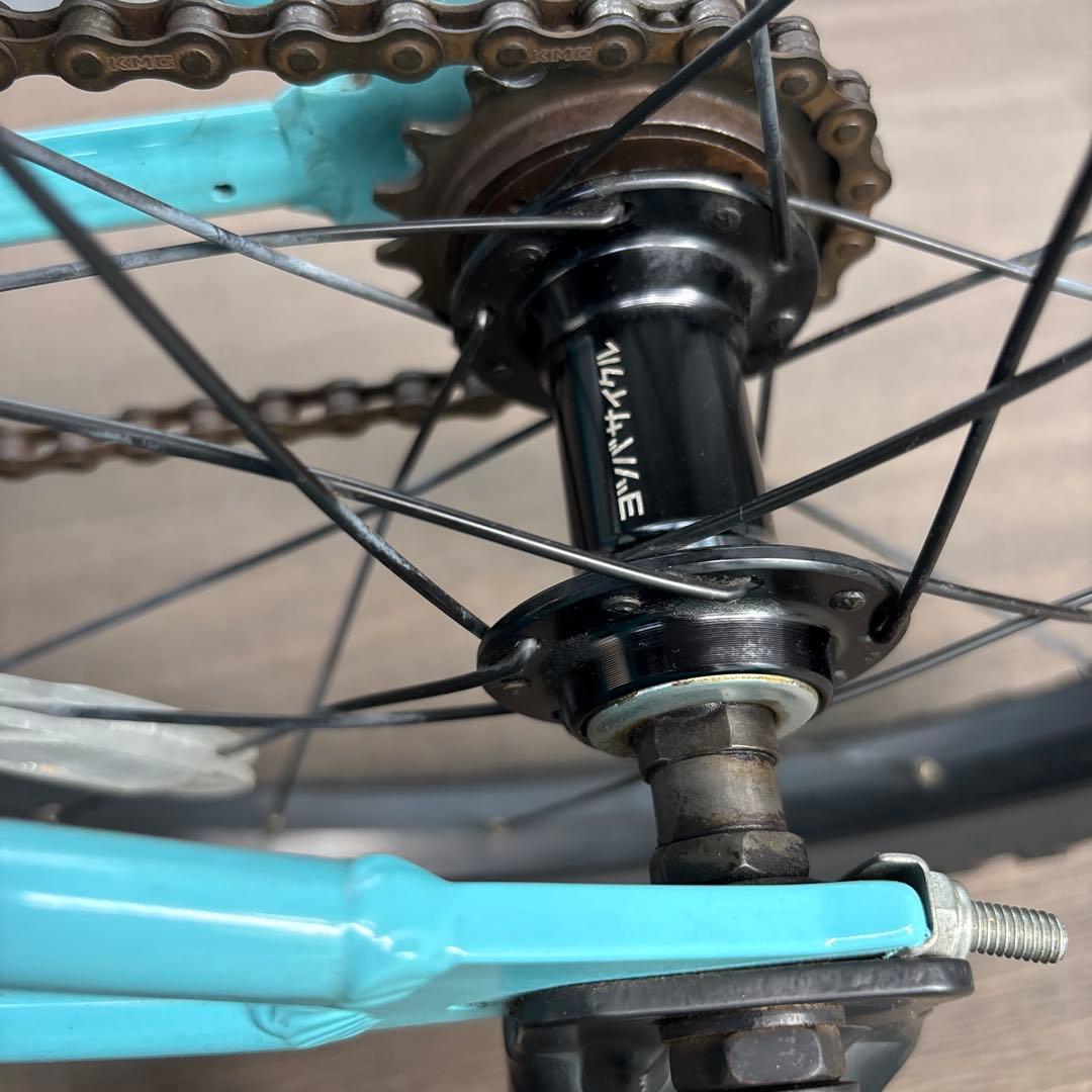 【引渡し】ヨツバサイクル　20インチ　ラムネブルー