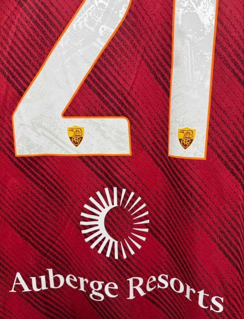 正規品23-24 ASローマ ダービー限定4thユニフォーム ディバラ