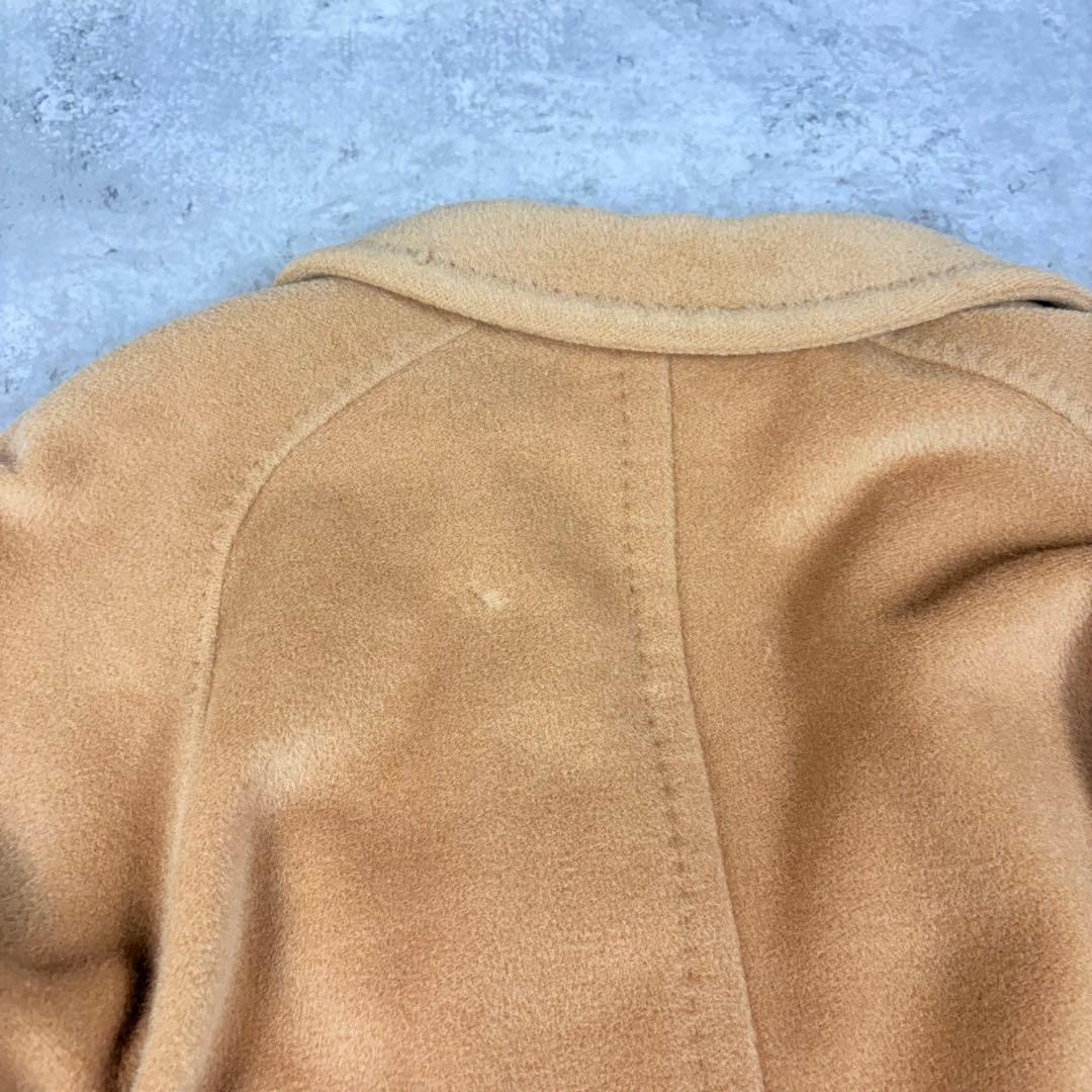 マックスマーラ　MaxMara 40 ダブルブレスト　カシミヤ混　コート　白タグ