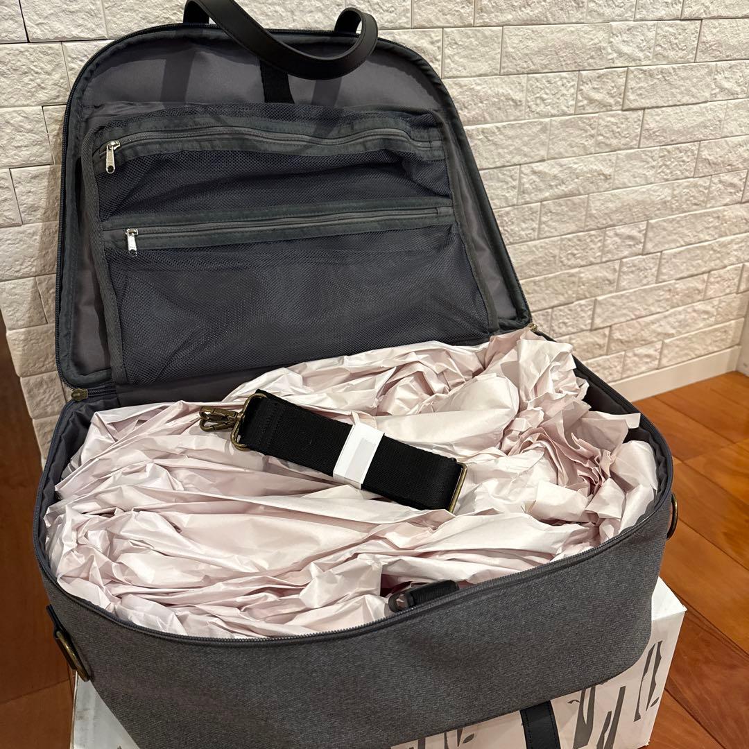 北欧暮らしの道具店　グレー ボストンバッグ 旅行用