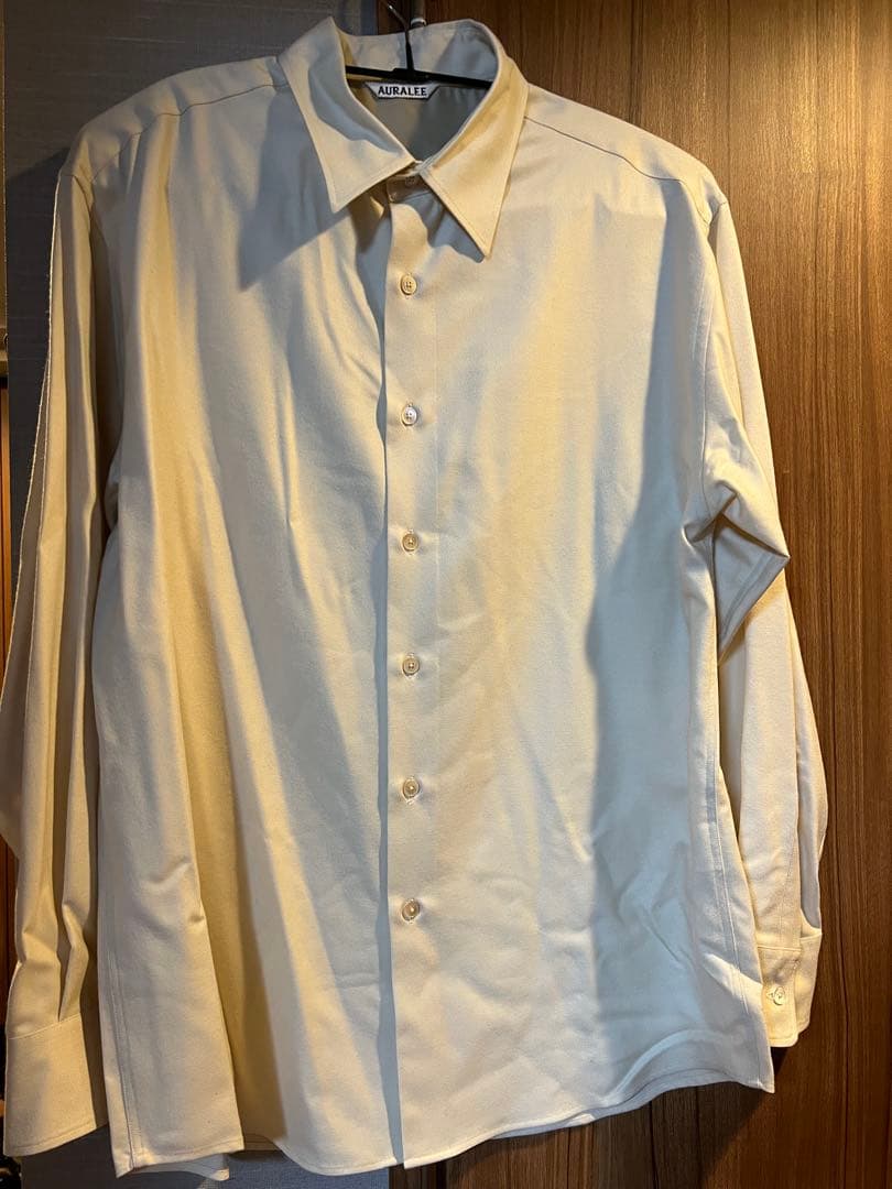 AURALEE ウールシャツ　サイズ3