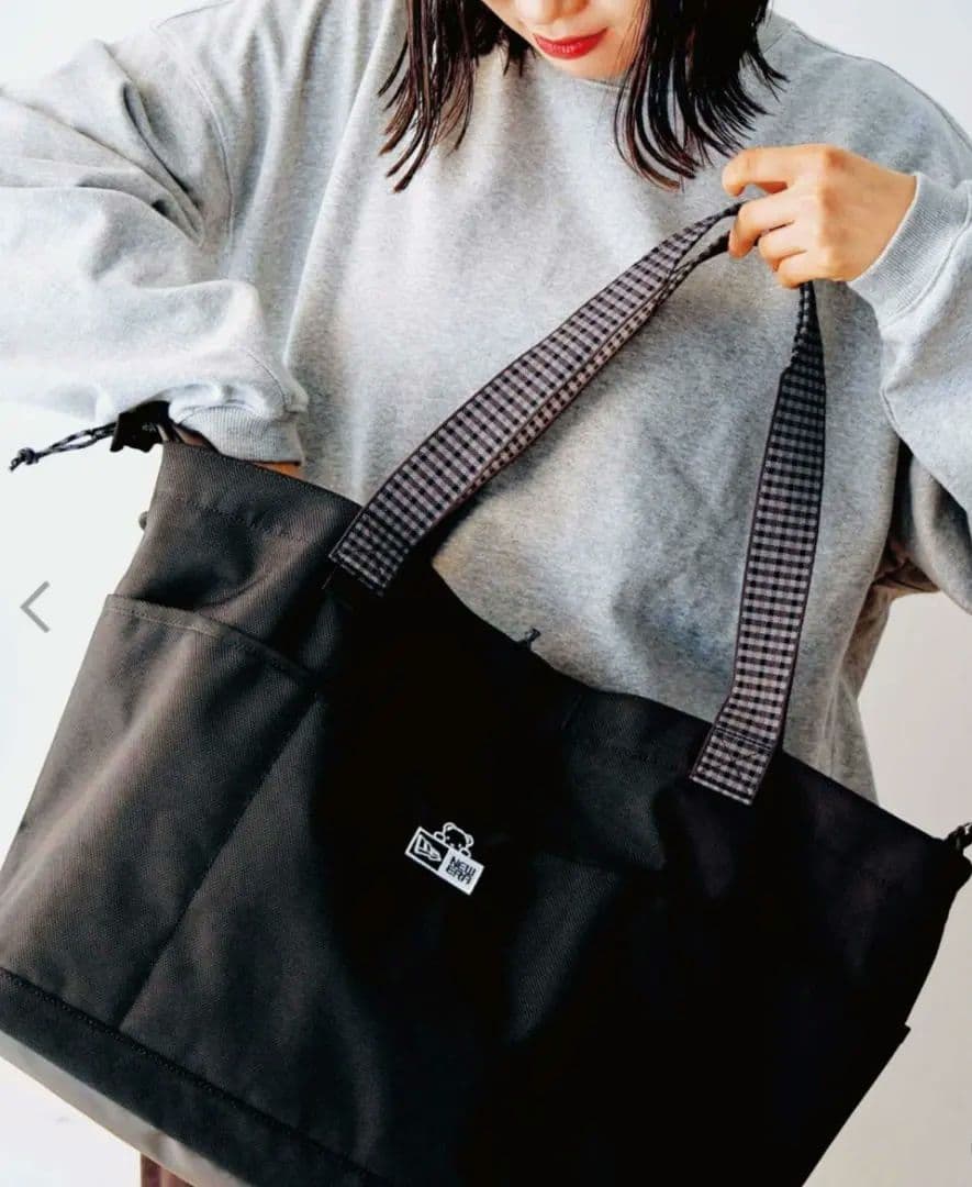 familiar ニューエラ　マザーズバッグ　トート　ファミリア